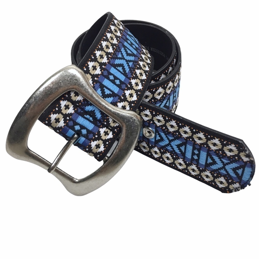 VINTAGE Guitar Strap Belt Woven Southwestern Boho Retro Y2K 90s Grunge Rock Band